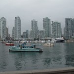 Yaletown seen from across the Creek from Fairview (2002).