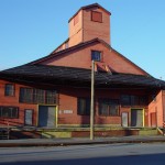 The Salt building, built about 1930 in 2002.