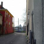Between Powell & East Cordova, looking into Oppenheimer Park (ex. Powell Street Grounds) (2002)
